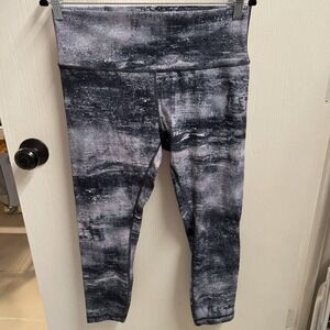 Lululemon Abstract Sky And Stars Graffiti Print Legging W 12
